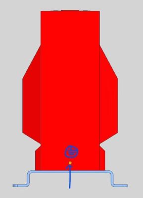 36KV CT Current Transformer Mold For Electric Insulation Vacuum Mold Casting Process